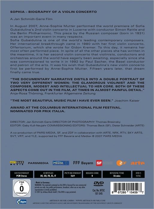 Sophia: Biography of a Violin Concerto