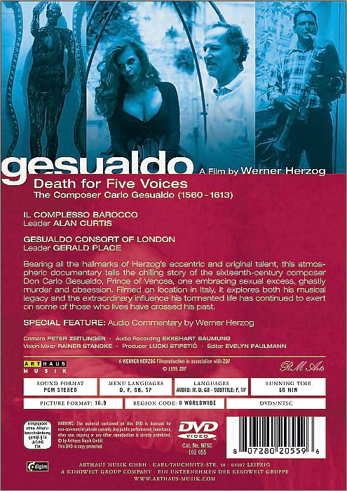 Gesualdo: Death for 5 Voices
