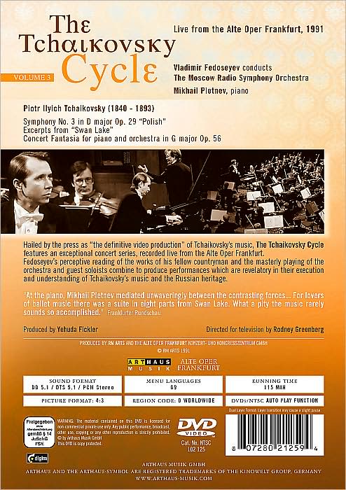 The Tchaikovsky Cycle Vol. 3