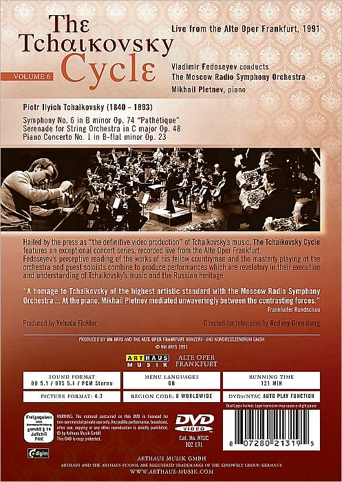 The Tchaikovsky Cycle, Vol. 6