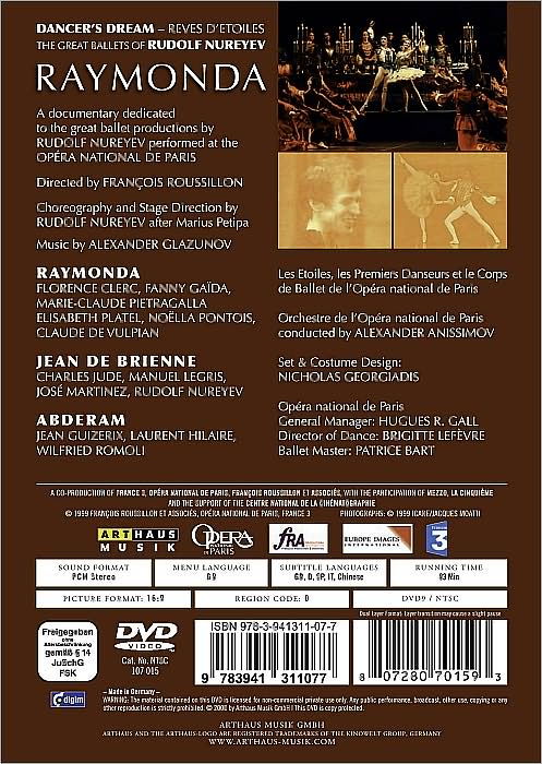 Dancer's Dream - The Great Ballets Of Rudolf Nureyev - Raymonda