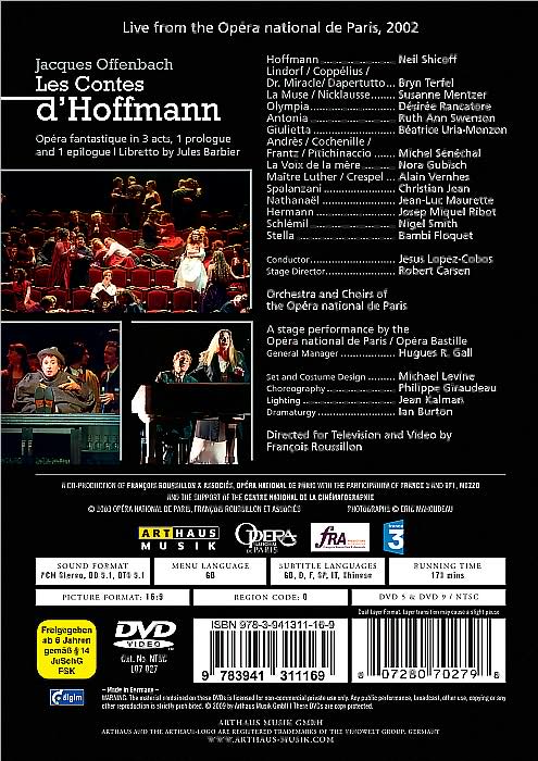 Les Contes d'Hoffmann [2 Discs]