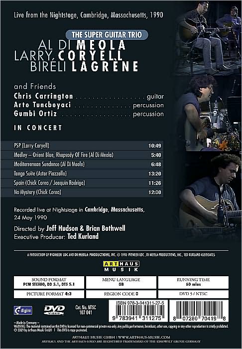 Super Guitar Trio and Friends: In Concert