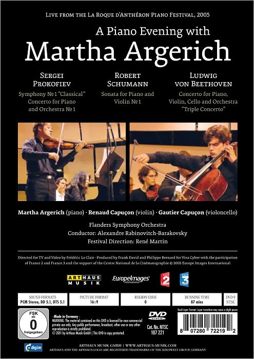 Martha Argerich: A Piano Evening with Martha Argerich