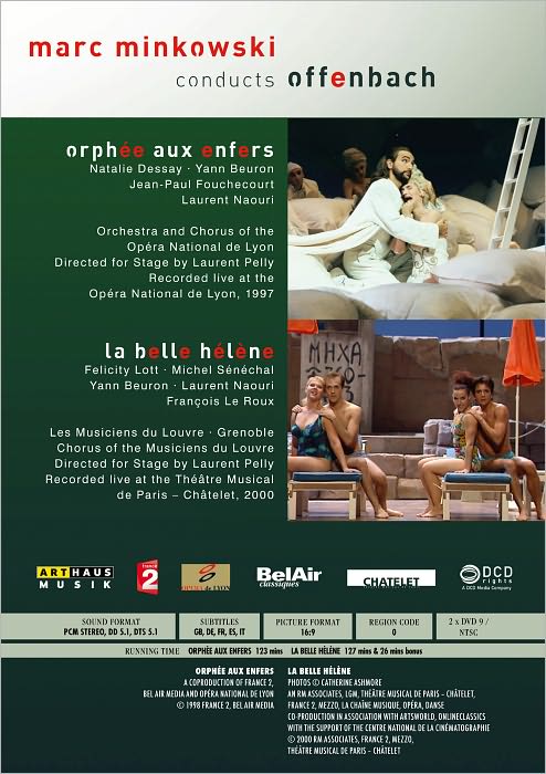 Marc Minkowski Conducts Offenbach: Orphee aux Enfers/La Belle Helene [2 Discs]