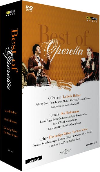 Best of Operetta: Le Belle Helene/Die Fledermaus/Die Lustige Witwe [3 Discs]