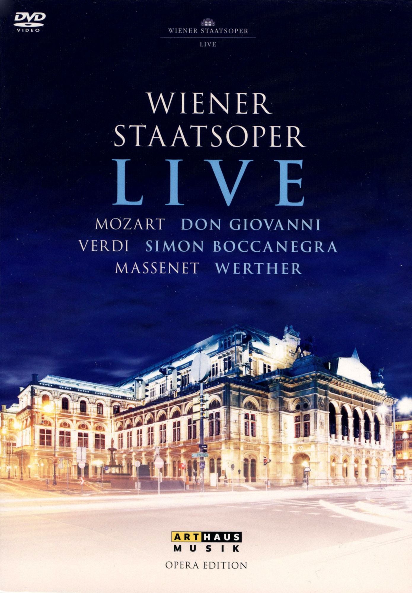 Wiener Staatsoper Live: Don Giovanni/simon Boccanegra/werther