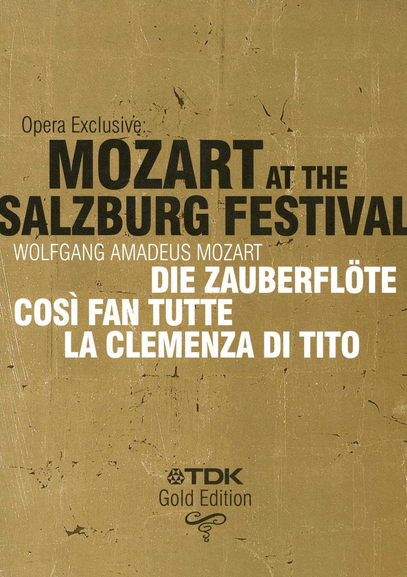 Opera Exclusive: Mozart at the Salzburg Festival [6 Discs]