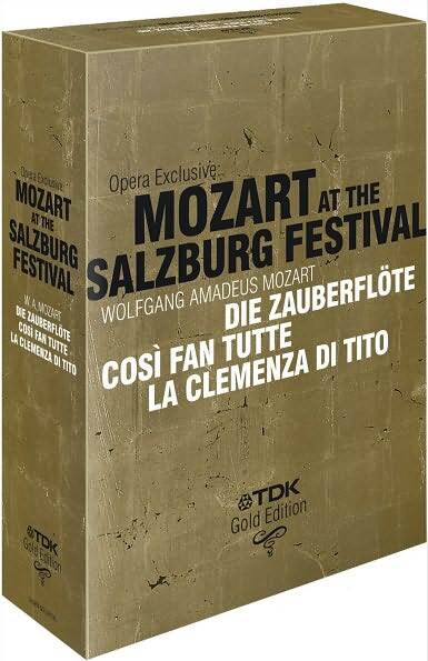 Opera Exclusive: Mozart at the Salzburg Festival [6 Discs]