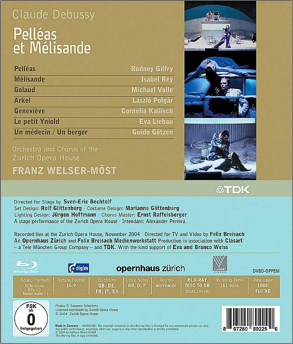 Pelleas et Melisande [Blu-ray]