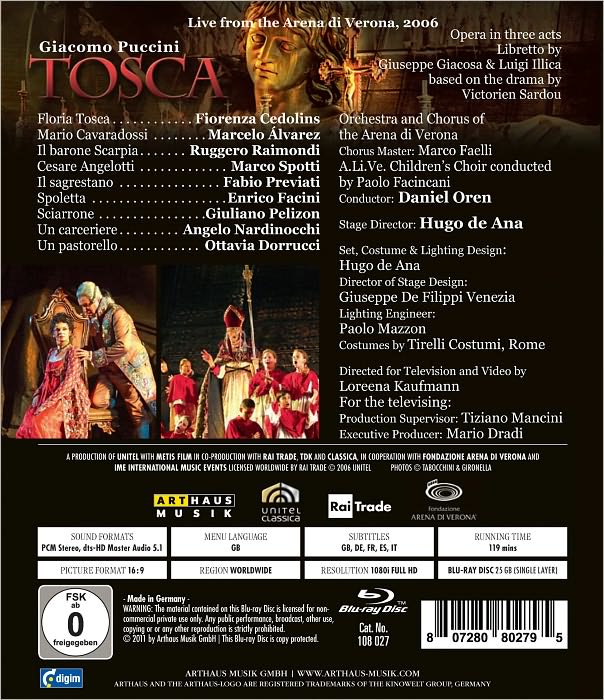 Tosca [Blu-ray]