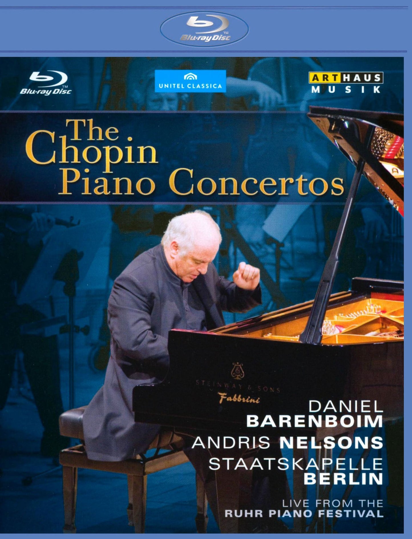 Daniel Barenboim/Andris Nelsons/Staatskapelle Berlin: The Chopin Piano Concertos [Blu-ray]