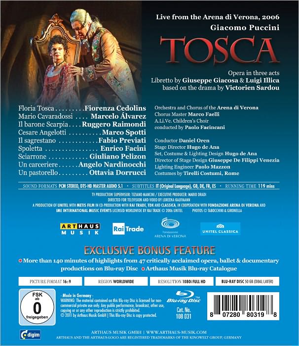Tosca [Blu-ray]