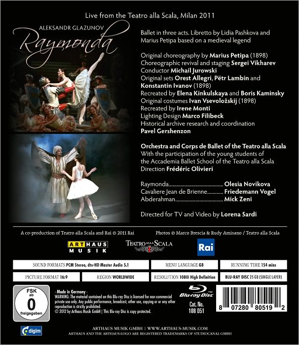 Raymonda [Blu-ray]