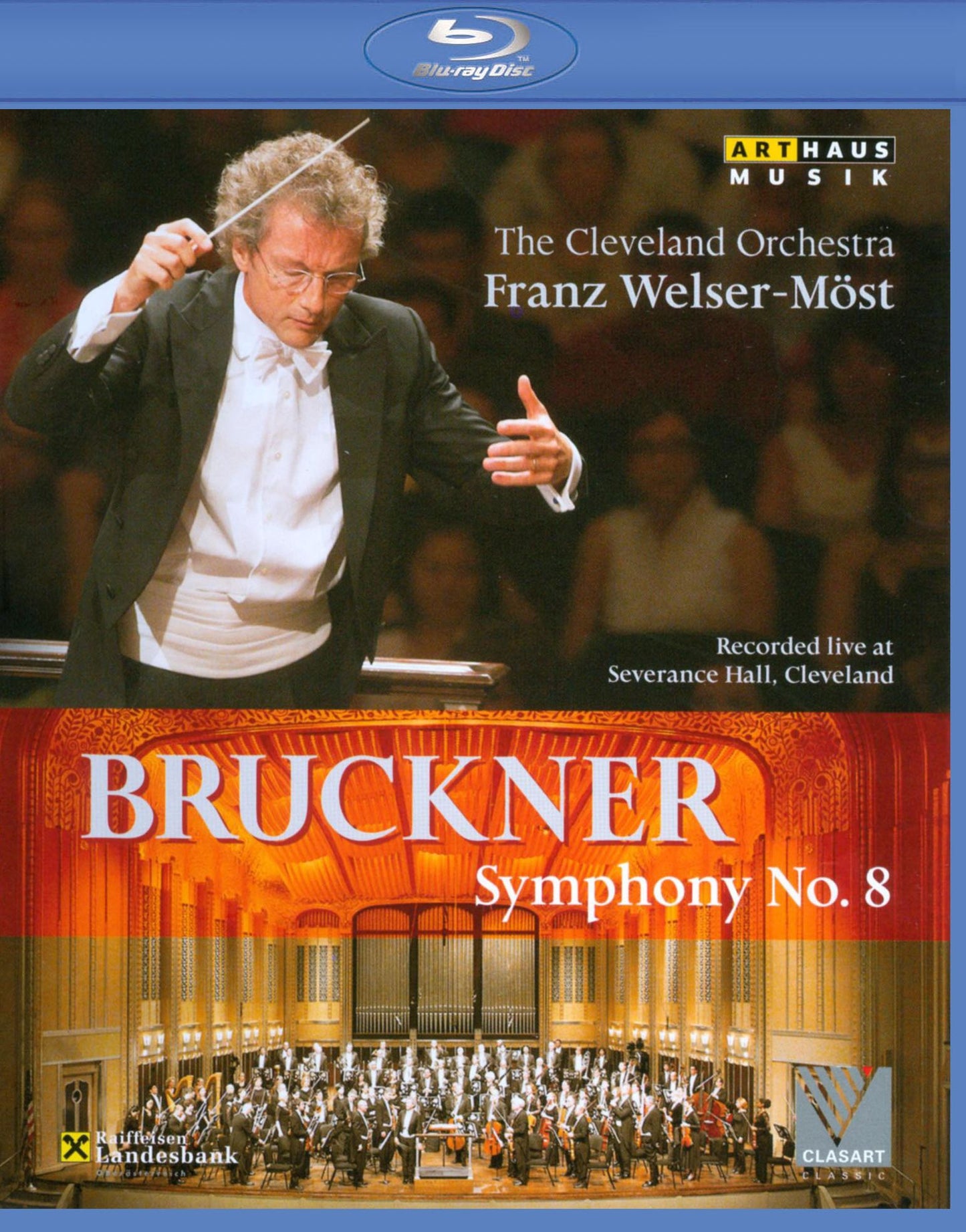 Franz Welser-Most: Bruckner - Symphony No. 8 [Blu-ray]