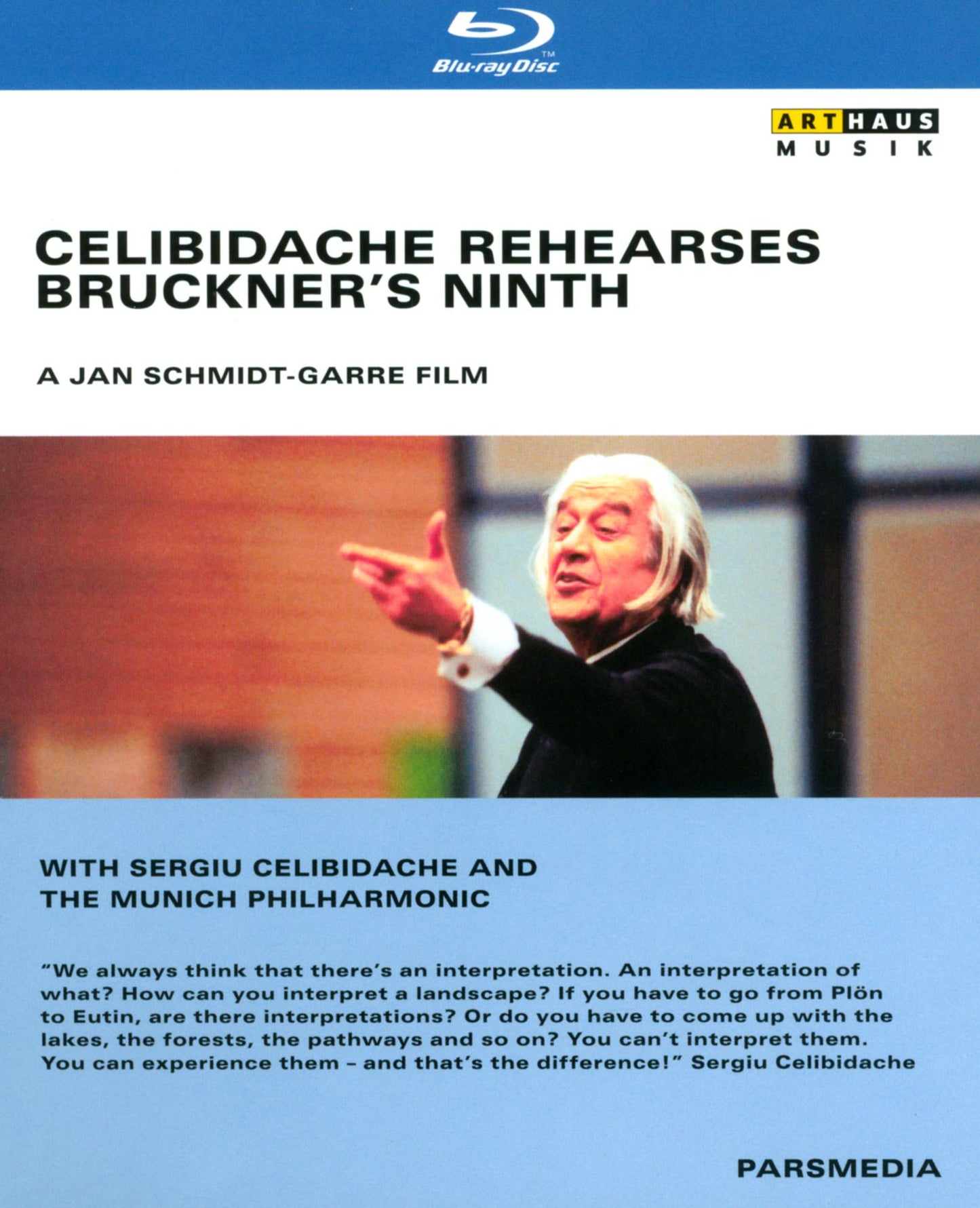 Celibidache Rehearses Bruckner's Ninth [Blu-ray]