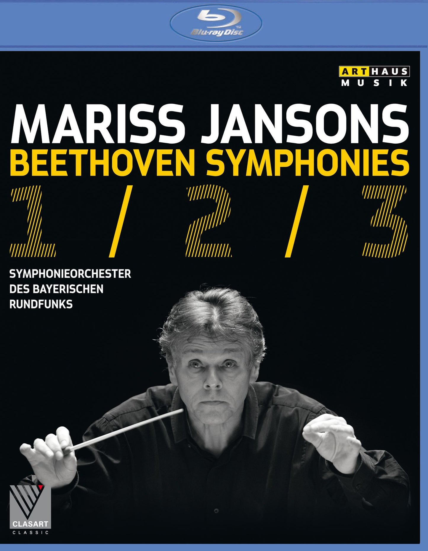 Mariss Jansons/Symphonieorchester des Bayerischen Rundfunks: Beethoven - Symphonies 1/2/3 [Blu-ray]