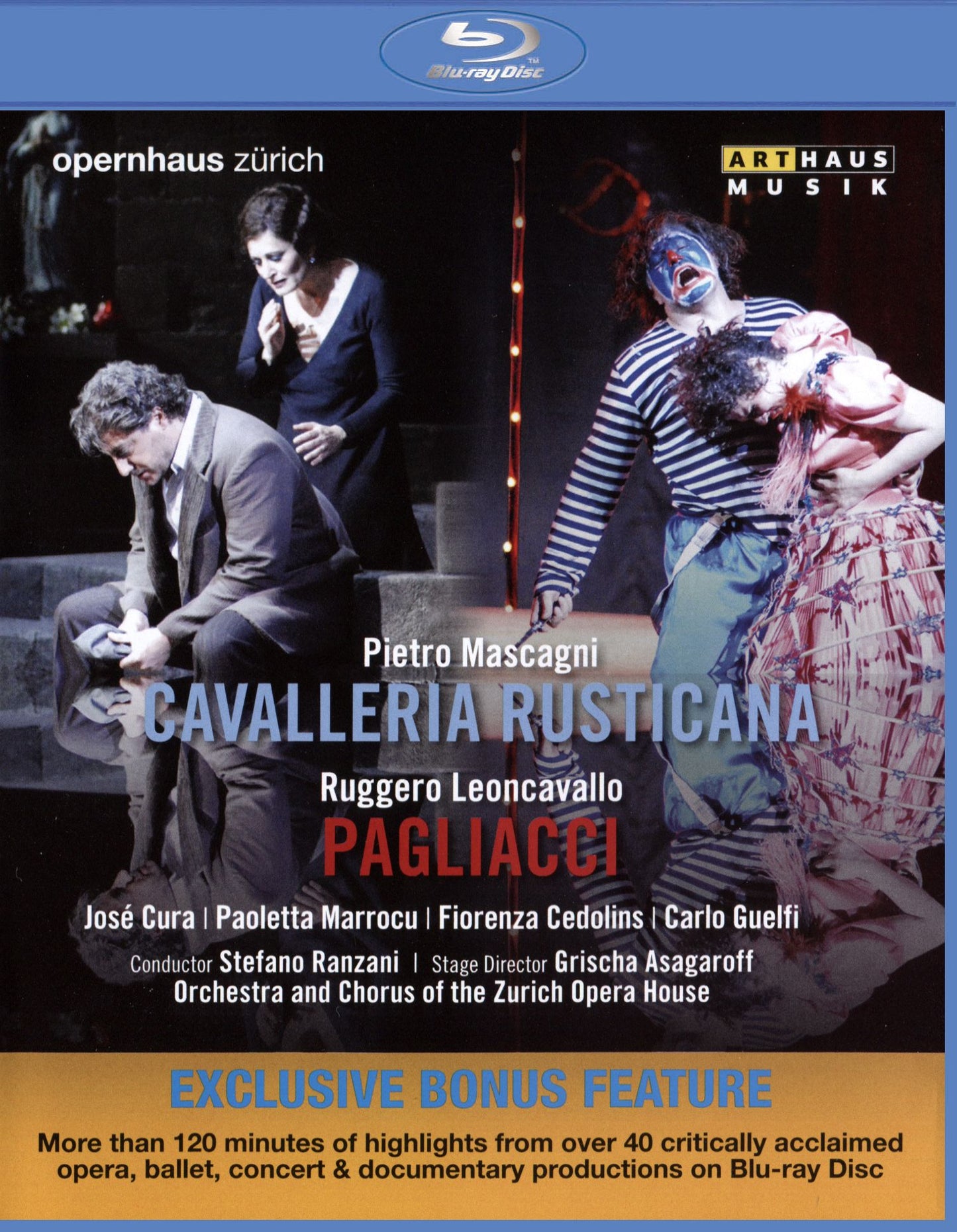 Cavalleria Rusticana/Pagliacci (Opernhaus Z?rich) [Blu-ray]