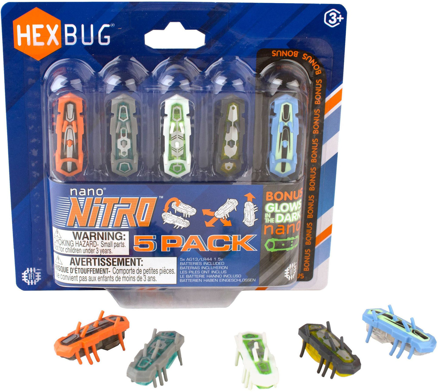 HEXBUG NANO NITRO 5 PACK PDQ