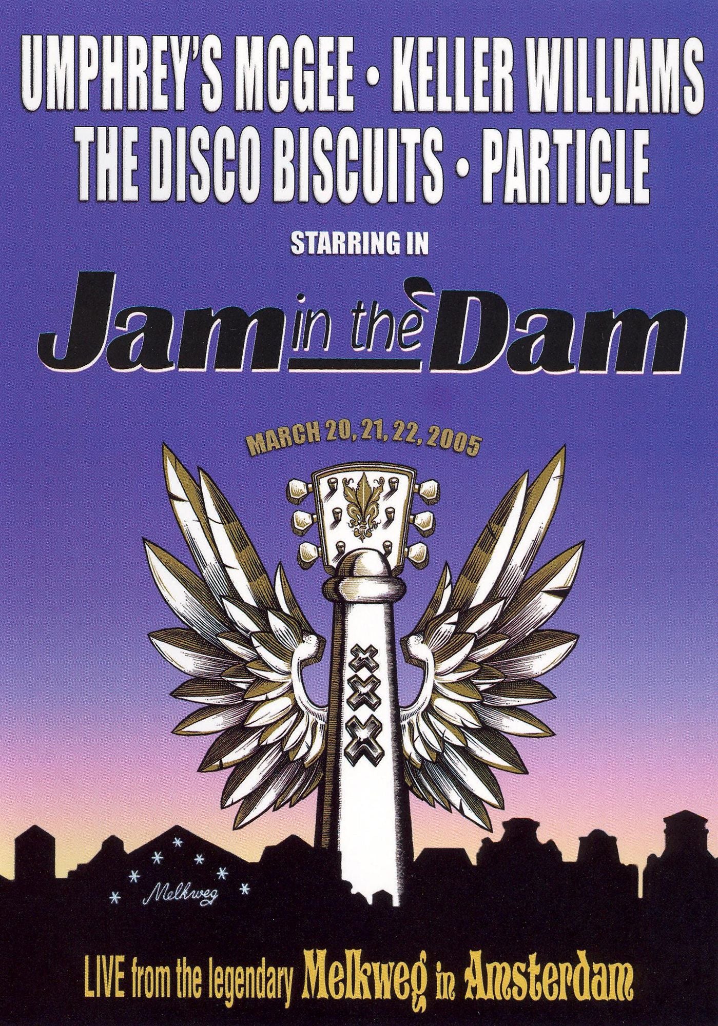 Jam in the Dam: Umphrey's McGee/Particle/Keller Williams/The Disco Biscuits