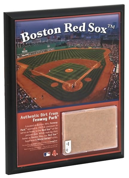 Fenway Park 8x10 Plaque with Game Used Dirt