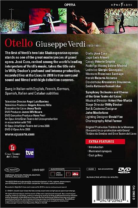 Verdi Otello [2 Discs]