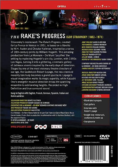 The Rake's Progress [2 Discs]