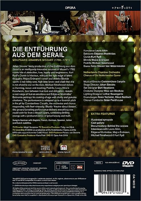 Die Entfuhrung Aus dem Serail (Het Musiektheater)