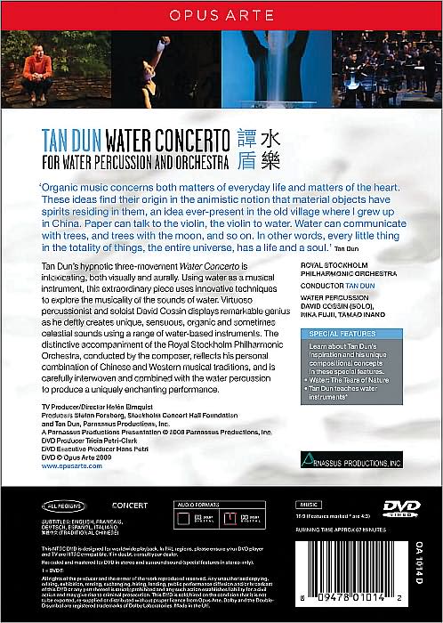 Tan Dun/Royal Stockholm Philharmonic Orchestra: Water Concerto