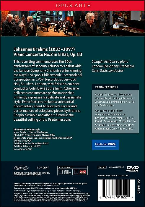 Achucarro: Brahms - Piano Concerto No. 2
