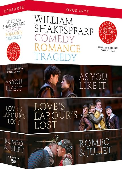 William Shakespeare: Comedy, Romance, Tragedy [4 Discs]