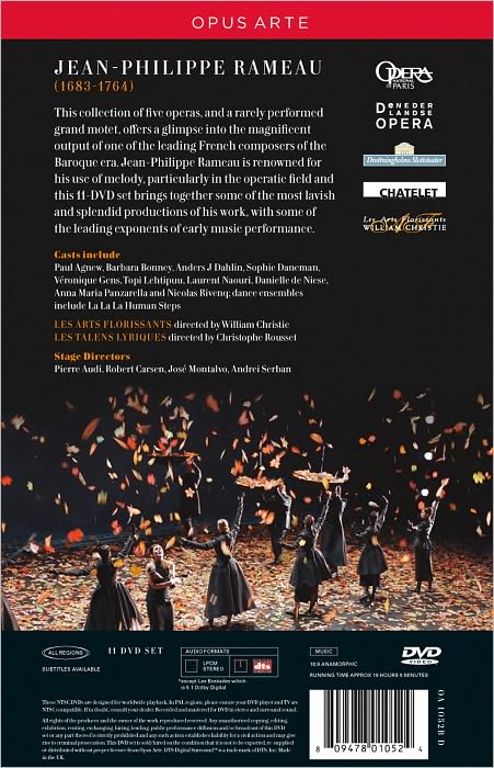 Jean-Philippe Rameau Operas [11 Discs]