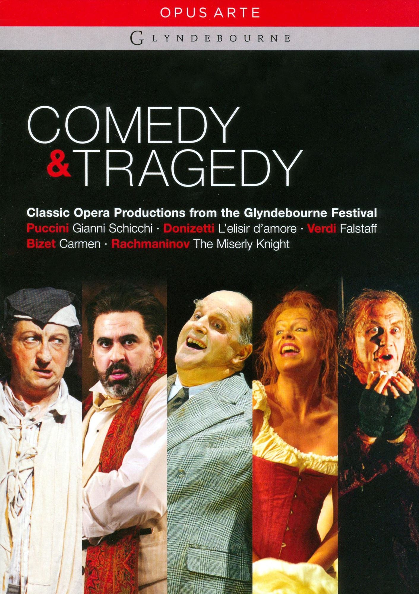 Comedy & Tragedy: Classic Opera Productions from the Glyndebourne Festival [5 Discs]