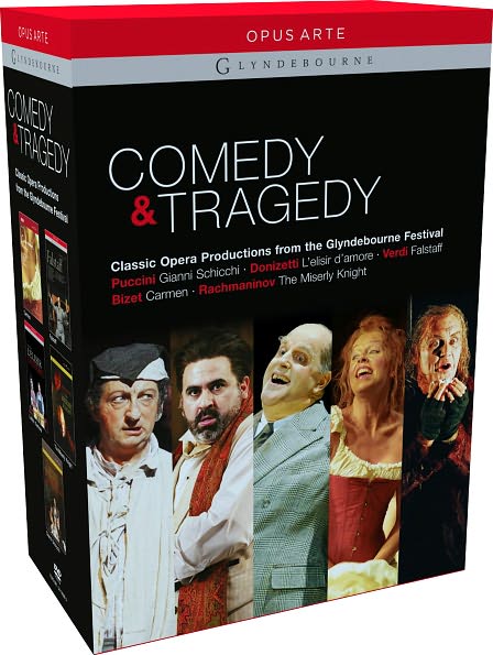 Comedy & Tragedy: Classic Opera Productions from the Glyndebourne Festival [5 Discs]