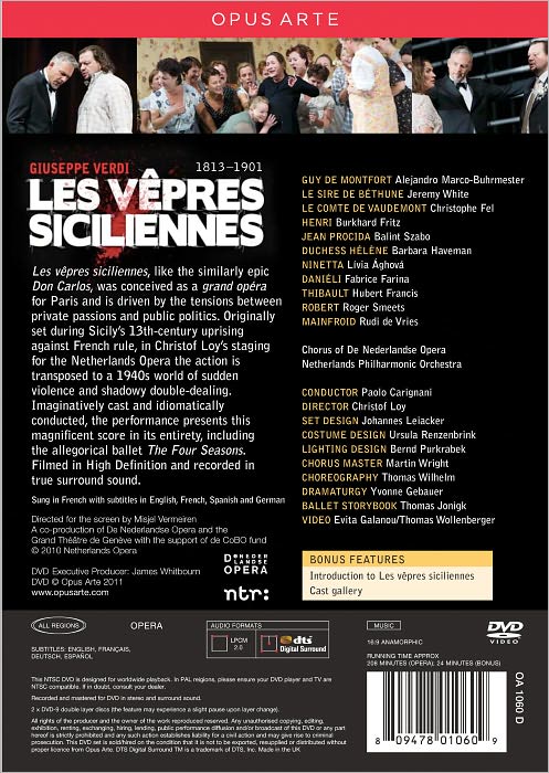 Les Vepres Siciliennes [2 Discs]