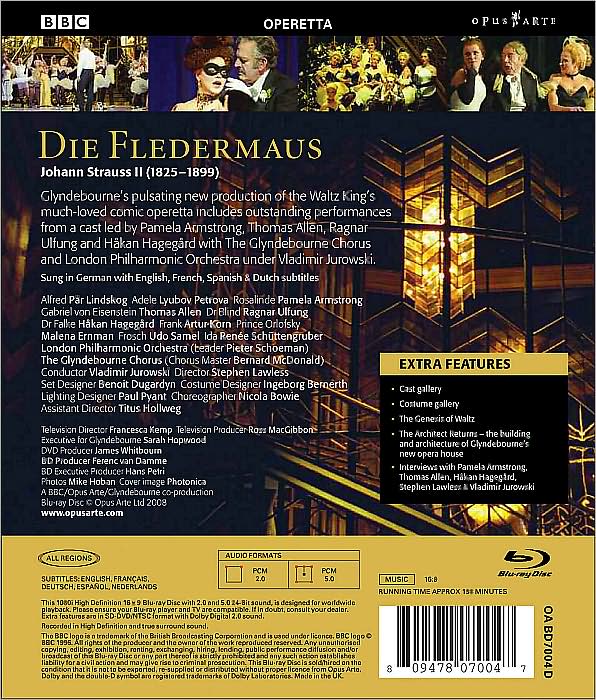 Die Fledermaus [Blu-ray]