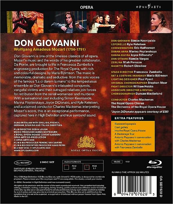 Don Giovanni [Blu-ray]