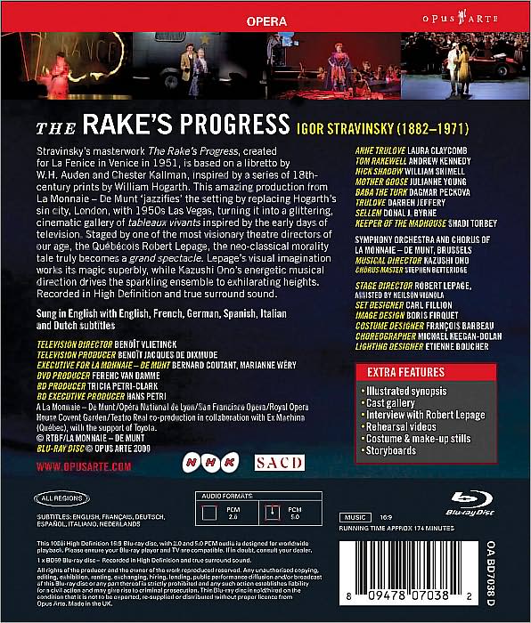 The Rake's Progress [Blu-ray]