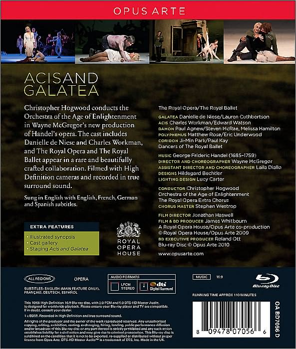 Acis and Galatea [Blu-ray]
