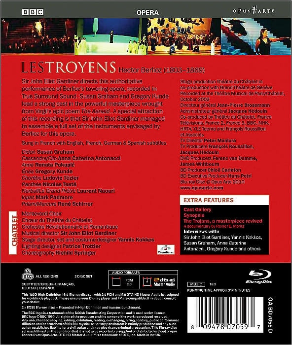 Les Troyens [Blu-ray]