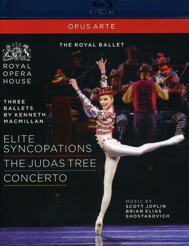 Three Ballets by Kenneth MacMillan: Elite Syncopations/The Judas Tree/Concerto [Blu-ray]