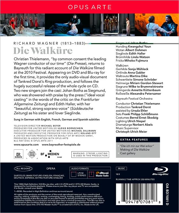 Die Walkure [Blu-ray]