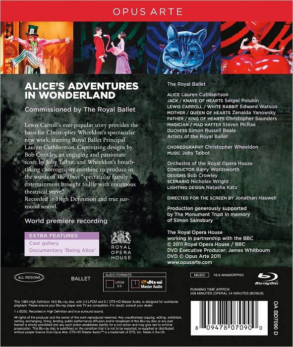 Alice's Adventures in Wonderland [Blu-ray]