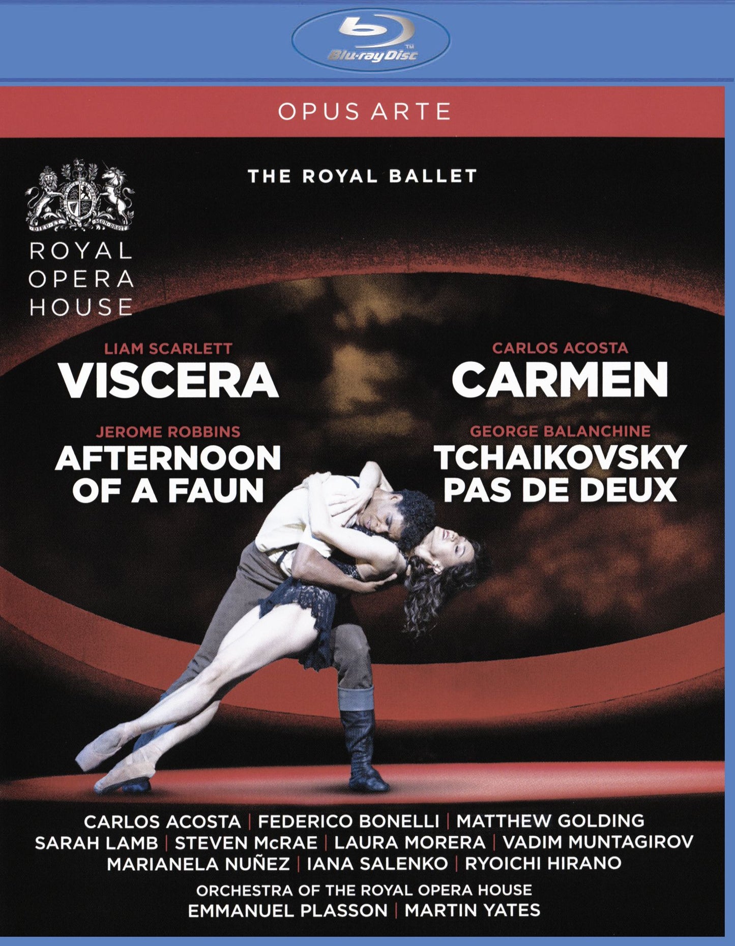 Viscera/afternoon Of A Faun/carmen/tchaikovsky Pas De Deux (The Royal Ballet)