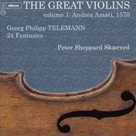 GREAT VIOLINS 1 - TELEMANN 24 F