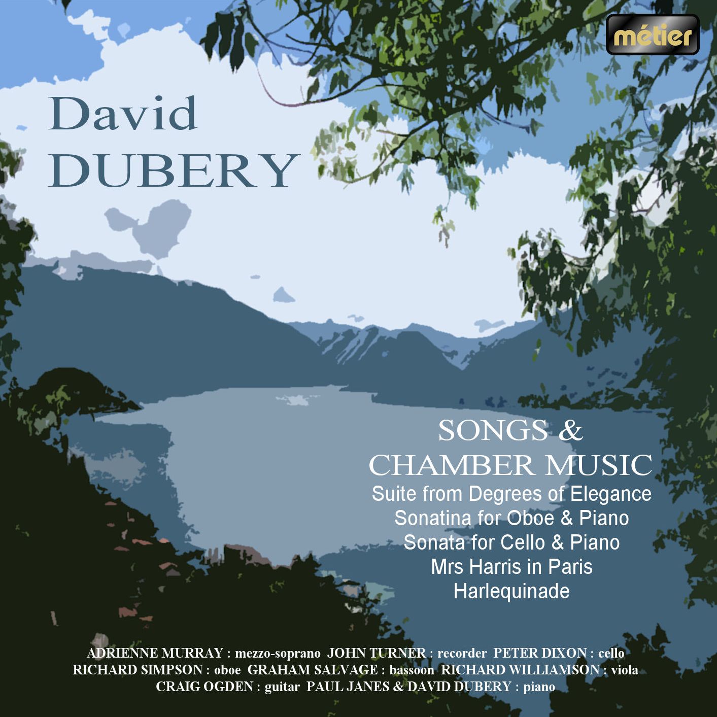 David Dubery: Songs And Chamber Music