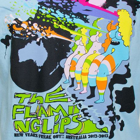 Nye Australia (Ltbl) (Med) (Shrt) (Flaming Lips)