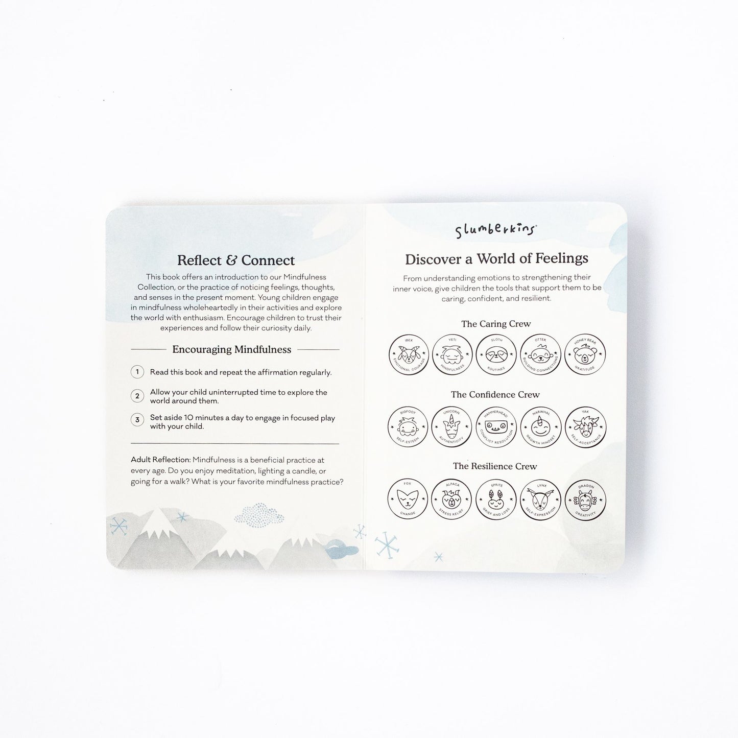 Yeti's Mindfulness Plush & Book Set