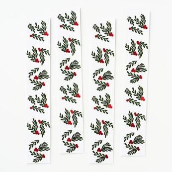 Holly Berry Stickers