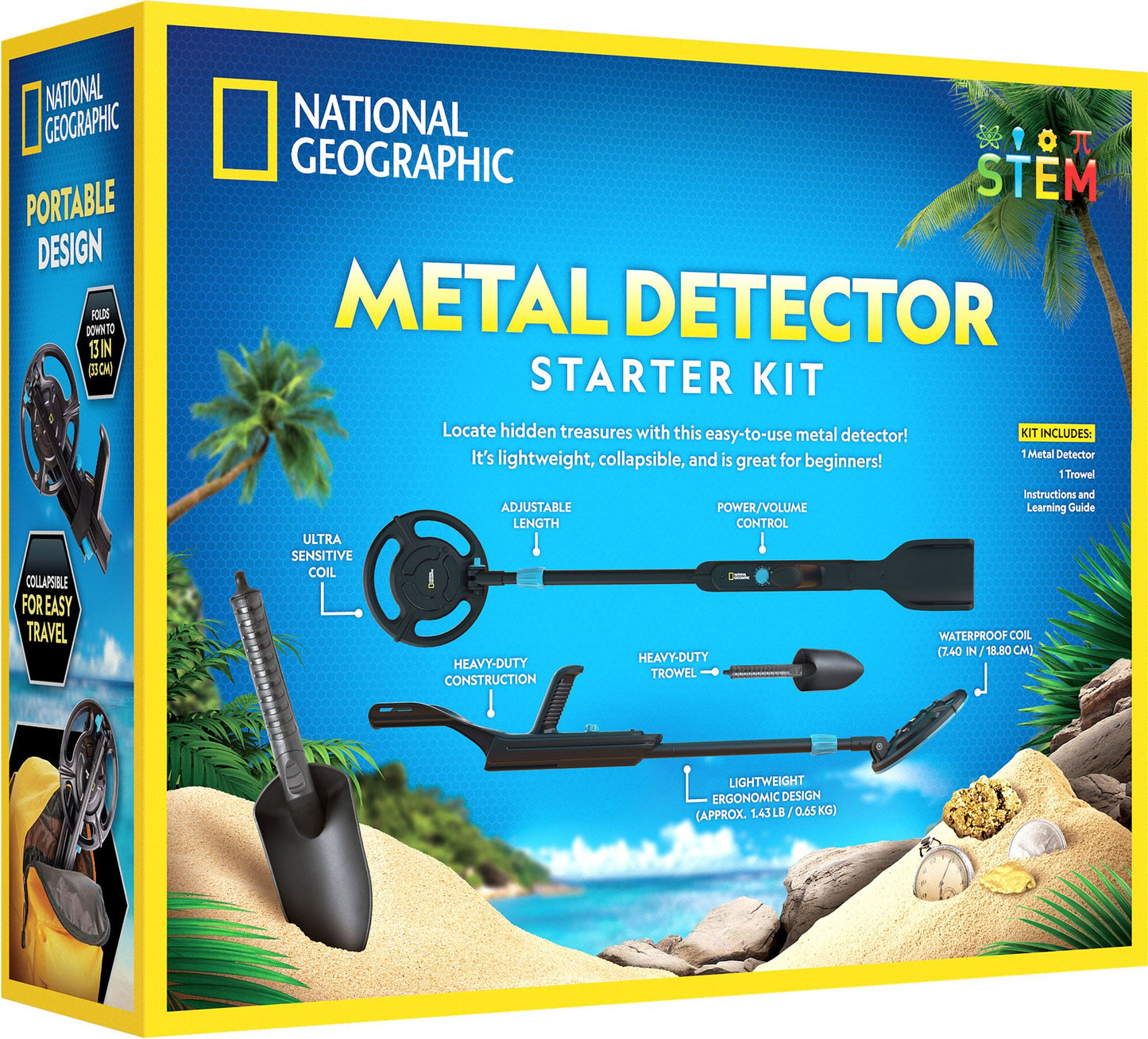 National Geographic Metal Detector Starter Kit